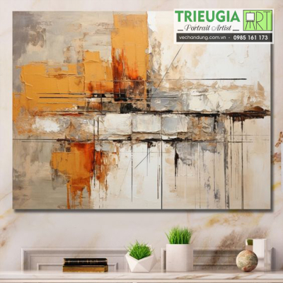 TRANH TRỪU TƯỢNG PHÒNG KHÁCH