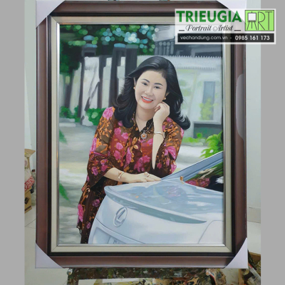 TRANH VẼ CHÂN DUNG 10