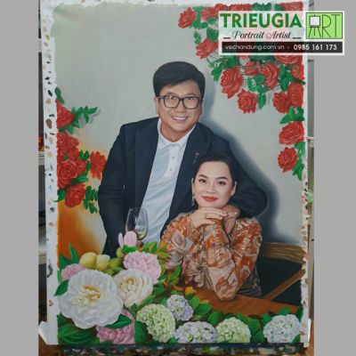 TRANH CHÂN DUNG GIA ĐÌNH 07