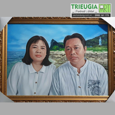 TRANH CHÂN DUNG GIA ĐÌNH 09