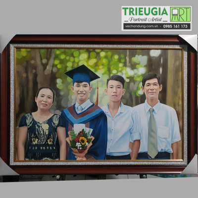 TRANH CHÂN DUNG GIA ĐÌNH 11