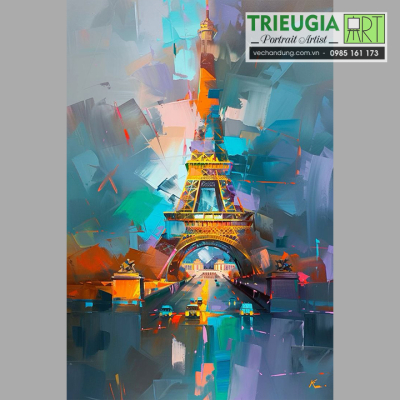 TRANH SƠN DẦU PARIS